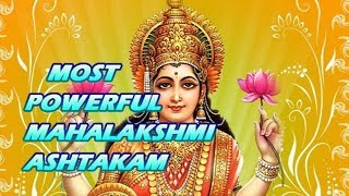 Most Powerful Mahalakshmi Ashtakam [upl. by Artied]