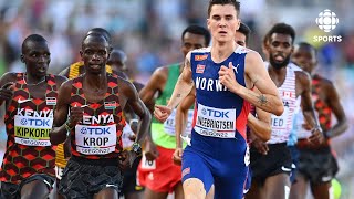 Mohammed Ahmed 5e au 5000 m Jakob Ingebrigtsen en or  Mondiaux  Athlétisme [upl. by Artemahs315]