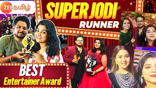 zee tamil super Jodi GRAND FINALE ⚠️ OUR LAST DAY😔😭who is the WINNERRunner… [upl. by Anayra]