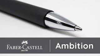 FaberCastell Ballpoint Pen  Ambition  Black [upl. by Ahsiaa992]