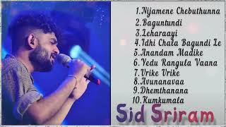 Sid Sriram All Love Hit Songs In Telugu Feel The Love [upl. by Ronnoc]