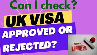 UK VISA Application Approved or Rejected  UK VISA Granted or Rejected [upl. by Nhguaved193]