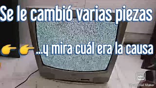 No creerás cual fue la solución  TV LG CRT no se ven los canales y no retiene los cambios [upl. by Trixy]