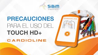 PRECAUCIONES PARA EL USO DEL TOUCH HD CARDIOLINE [upl. by Nola383]