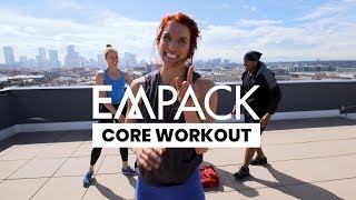 Full Core Workout with Em and the EmPack [upl. by Chloette]