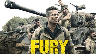 Fury 2014 Movie  Brad Pitt Shia LaBeouf Logan Lerman Michael Peña  Review And Facts [upl. by Eliath457]