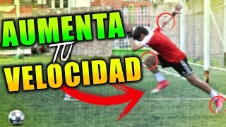 AUMENTA TU VELOCIDAD Y AGILIDAD EN EL FÚTBOL CON ESTOS EJERCICIOS Entrenamiento de fútbol [upl. by Brockie3]