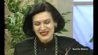 Paloma Picasso Interview November 6 1986 [upl. by Dranreb]