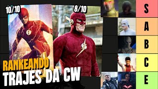 RANKEANDO TRAJES DA CW  SÉRÍE DO FLASH [upl. by Celestine301]