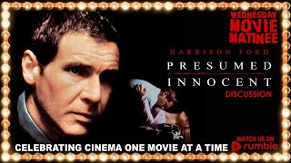 Wednesday Movie Matinee  PRESUMED INNOCENT 1990 with Harrison Ford [upl. by Durkin]