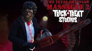 Trick Or Treat Studios Part 2 Leatherface Figure  Texas Chainsaw Massacre 2 [upl. by Alica]