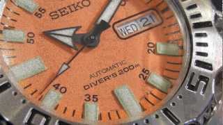 2S Time  SEIKO Orange Monster Rubber Strap SKX781K3 Orange Dial Diver Automatic 200m [upl. by Ytsihc]