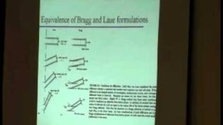 Introduction to Crystallography Lecture 6 — Diffraction [upl. by Agrippina]