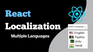 React Localization with i18next  Add MultiLanguage Support in React [upl. by Nnylirehs]