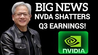 Nvidia Shatters Q3 Earnings How AI Demand Is Driving Record Profits [upl. by Gratiana541]