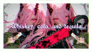 Whiskey Cola amp Tequila  Maco Mamuko English Lyrics [upl. by Martainn]