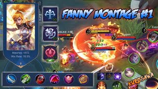 KUROSAWA FANNY MONTAGE 1  Mobile Legends Bang Bang [upl. by Hardi]