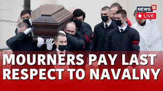 Alexei Navalny Funeral LIVE  View Of The Borisovskoye Cemetery  Team Navalnys Final Tribute Live [upl. by Clarisa]