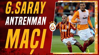 Süper Kupa Maçının Yarıda Kalmasından Sonra Galatasaray Antrenman Maçı Yaptı [upl. by Alioz]