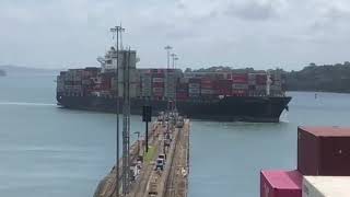 Entrando al Canal de Panamá navegando contra el viento [upl. by Nawyt]