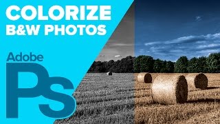 How to Colorize a Black and White Photo in Photoshop [upl. by Michaelina]