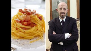 LA CARBONARA E AMERICANA dice il prof Alberto Grandi [upl. by Darom]