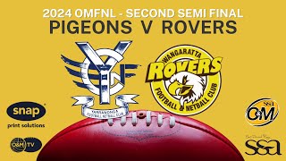 2024 2nd Semi Final  Pigeons v Rovers [upl. by Adnohsar]