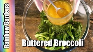 Buttered Broccoli  So Simple Fresh and Delicious [upl. by Wistrup245]