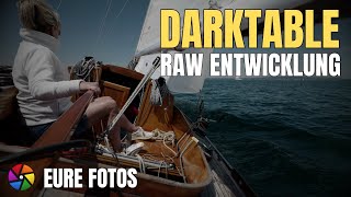 Darktable RAW Entwicklung eines Fotos von einem KANALMITGLIED [upl. by Eilsil]