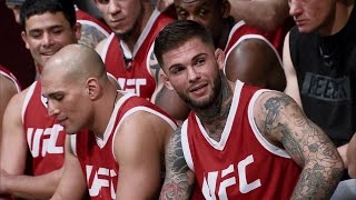 Garbrandt and Dillashaw engage in war of words during weighins  THE ULTIMATE FIGHTER [upl. by Halil372]