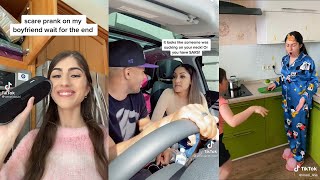 Couple Pranks TikToks   Funny Tiktok Couple Pranks And Goals Compilation 09 [upl. by Raynah418]