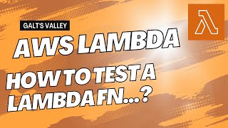 AWS Lambda 101 Java SDK Basics in 11 Minutes  Part 2  Upload amp Test a Lambda Function [upl. by Yanaj]