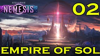 EXPANSION  Stellaris NEMESIS  Part 02  Fresh Start HARD SETTINGS  New DLC Grand RTS Paradox [upl. by Nwahsan]