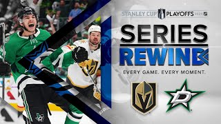 Stars vs Golden Knights First Round MiniMovie  2024 Stanley Cup Playoffs [upl. by Doomham]