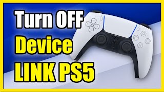 How to Turn Off Device Link and HDMI CEC on PS5 Stop PS5 Shutting Off with TV [upl. by Wack]