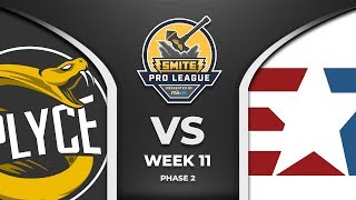 SMITE Pro League eUnited vs Splyce Phase 2 Week 11 [upl. by Nevek885]