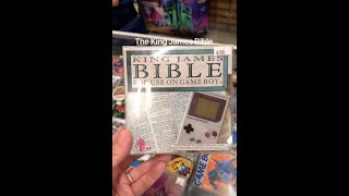 The King James Bible on GAMEBOY [upl. by Drake]