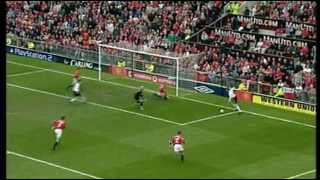 Malcolm Christie misses an open goal Man Utd vs Derby [upl. by Ekusuy]