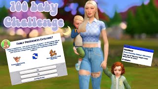 My sims are miserable and so am I  Sims 4 100 baby challenge [upl. by Eissalc]