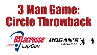 3 Man Game Circle Throwback 2018 LaxCon [upl. by Inaleon]