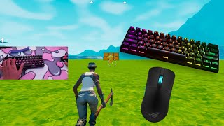 Steelseries Apex Pro Mini ASMR 🤩 Rapid Switches Chill Keyboard Fortnite 3V3V3 Go Goated Gameplay 🎧 [upl. by Georas]