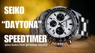 Seiko SSC813P1 Prospex Speedtimer unboxing and review plus Watch giveaway [upl. by Aerdnua154]