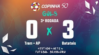 Gols de Trem  AP 0 X 3 Batatais Copinha 2019 [upl. by Okiron]