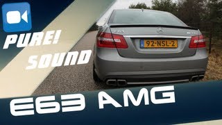 Mercedes E63 AMG PURE Acceleration Sound [upl. by Tija]