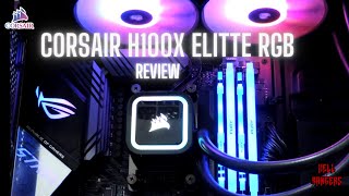 Corsair H100X RGB Elite Unboxing especial [upl. by Tcideneb969]