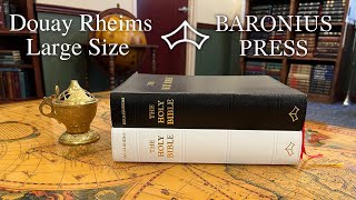 Baronius Press  Douay Rheims Large Size with Illustrations [upl. by Adelle]