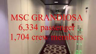 MSC GRANDIOSA CRUISE Ep1 Marseille France 🇫🇷 [upl. by Austen609]