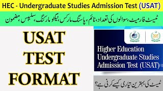 USAT Test Format amp Marks Distribution  Complete Info about HECUSAT  How to Prepare for USAT [upl. by Ajroj]