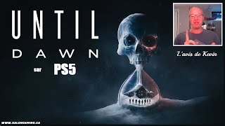 TEST  Until Dawn sur PlayStation 5 🔪 [upl. by Ferro839]