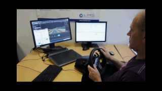 AMESim Vehicle System Dynamics  RealTime application on Driving Simulator [upl. by Hajar]